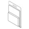 Visipak Thermoform-CLAMSHELL-#177-5.687-4.062-2.375-3.375-0.322-0.015-CLEAR, 500PK 177TF - alternate 1